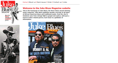 Desktop Screenshot of jukeblues.com