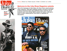 Tablet Screenshot of jukeblues.com